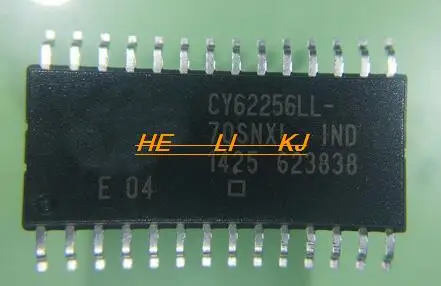 

100% новый Бесплатная доставка CY62256LL-70SNXI лапками углублением SOP-28