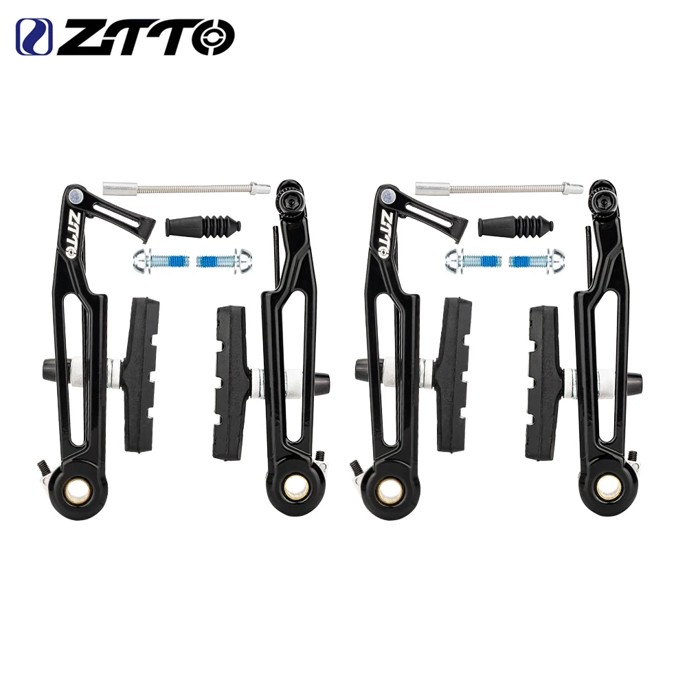 

ZTTO V Brake Caliper 110mm Long Arm Brakes Ultralight Folding Bike 14/16/18/20 Inch 406 451 Wheelset Brake Parts Aluminum Alloy