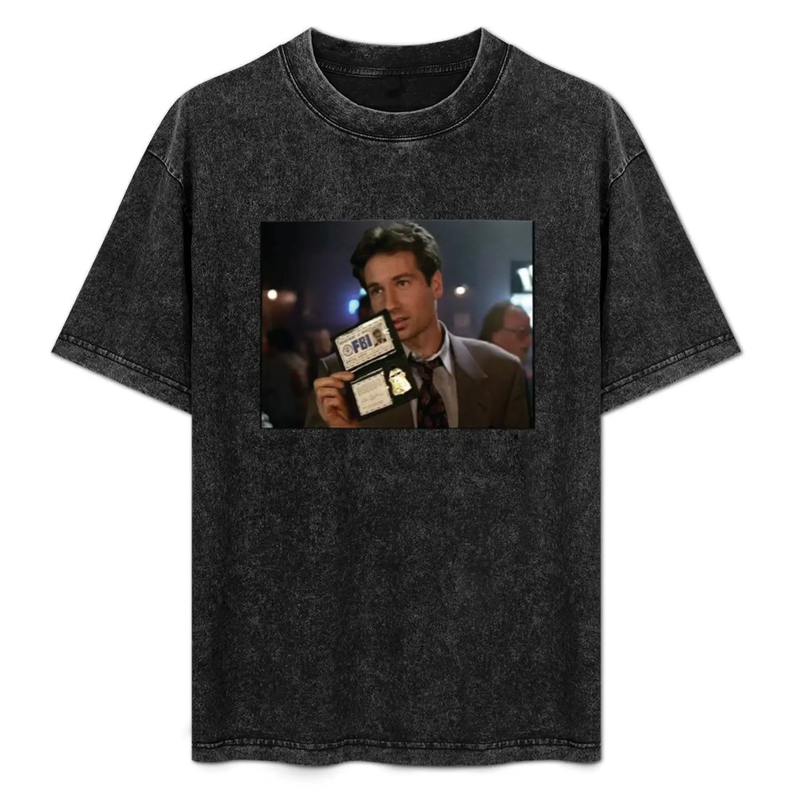 Mulder, Fox Mulder T-Shirt Casual Streetwear Short Sleeve Tee