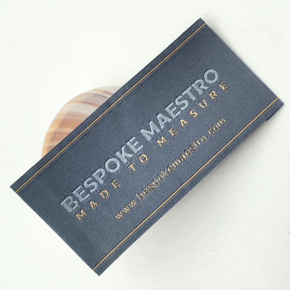 custom labels for clothing brand logo woven label for clothing brand clothes label custom