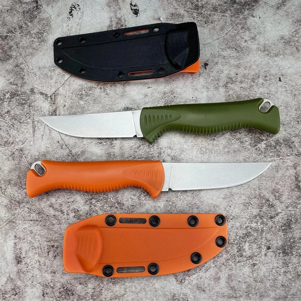 

BM 15505 Hunt Meatcrafter с фиксированным лезвием 3,85 дюйма 3,85 с фиксированным лезвием, ручка из нейлонового волокна, портативные уличные тактические охотничьи инструменты