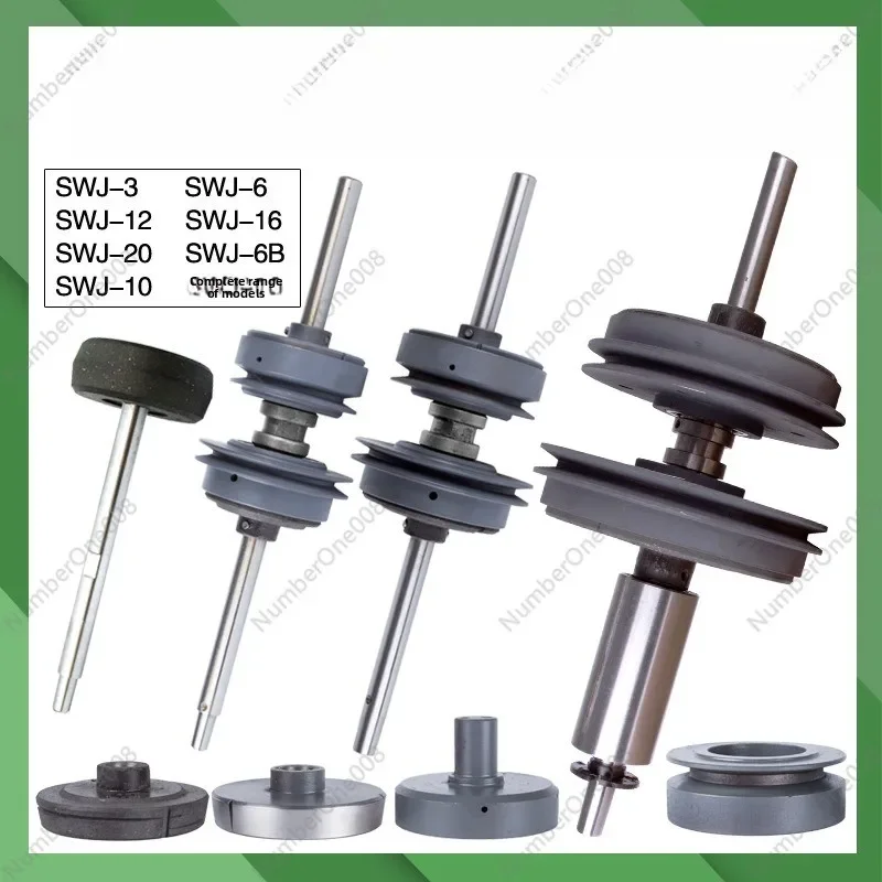 Conjunto de Embrague para Máquina Roscadora SWJ-6 SWJ-12 SWJ-16 SWJ-20, Rueda de Fricción y Pastillas de Freno de Repuesto, Kit de Piezas de Reparación