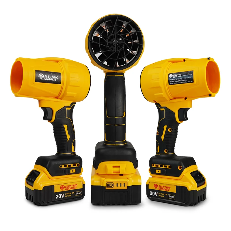 EGOD Brushless Super Power Turbo Fan 50000r/min Multi-Function Handheld Dust Blower Tool Rechargeable For Dewalt 18V Battery