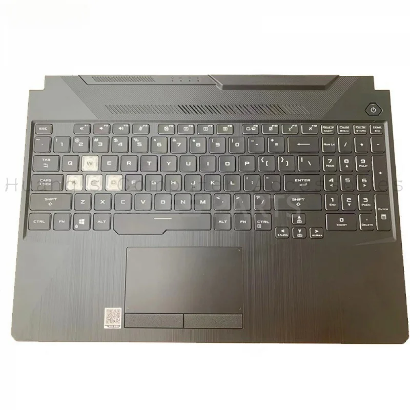 SS+New Palmrest Case With Backlit Keyboard For ASUS FA506 FX506 FA506HM FA506QM Laptop Replacement Part