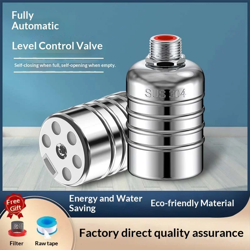 

Поплавковый клапан из нержавеющей стали 304, контроллер уровня воды, автоматическая остановка, когда вода является полностью автоматическим клапаном регулирования уровня воды