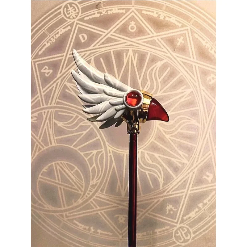 Variety Sakura Magic Wand cos Props Magic Card Girl Sakura Magic Wand Array Kullo Weapon Bird Head Star Wand