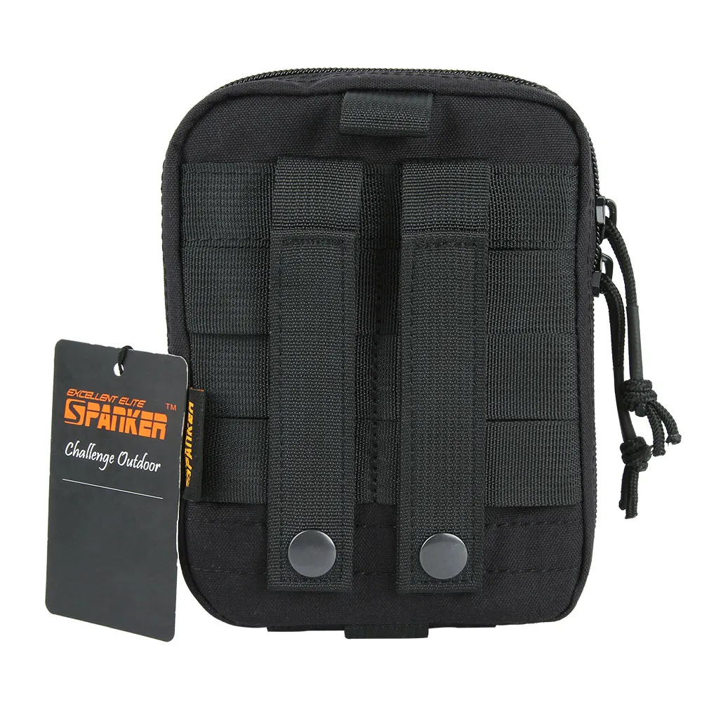 Mükemmel ELITE Tactical taktik Molle kılıfı tıbbi EDC açık acil çanta aksesuarla çok fonksiyonlu araçları