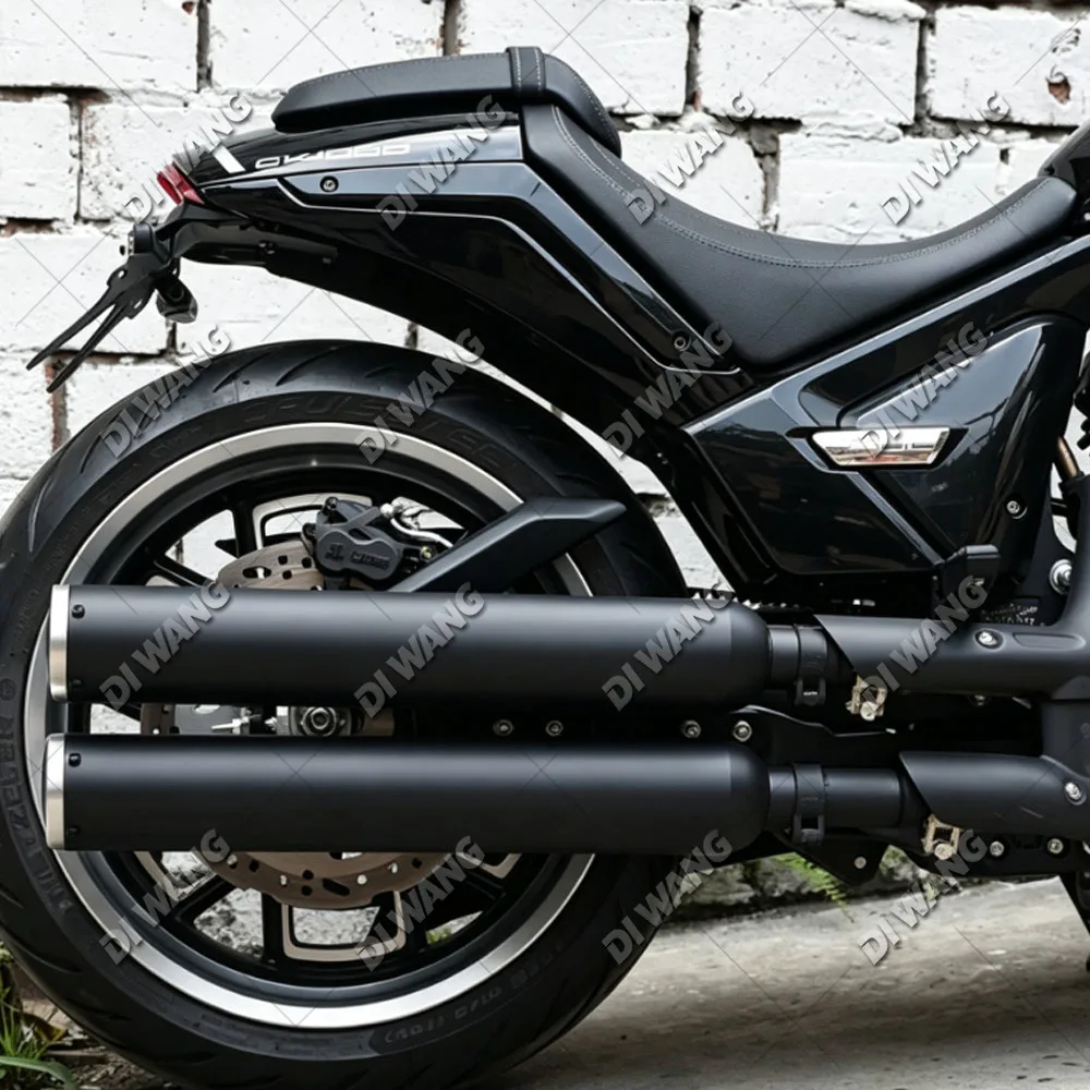 For MBP C1002V GAOKIN THOR GK1000 Motorcycle Dual‑Outlet Valvetronic Tailpipe Assembly Deep Tone Modified Exhaust Pipe Parts