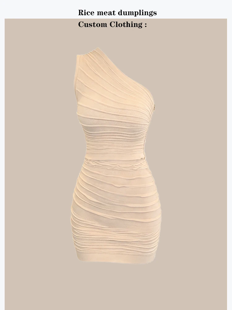 

Slimming Knitted Half-Skirt Outfit with Shoulder Baring Top Elegant Fashion Set for Women Short Length Zipper Closure Vest