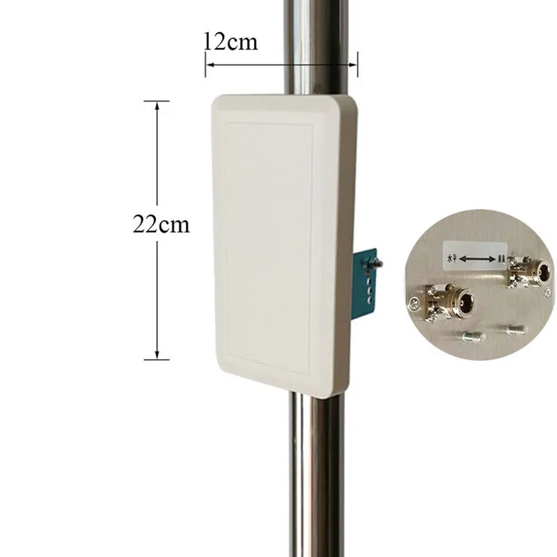 Imagem -03 - Antena Direcional de Painel de Remendo de Parede Huawei 5g Antena Mimo para Rede do Reino Unido e da ue 33003800mhz x 12dbi 15dbi