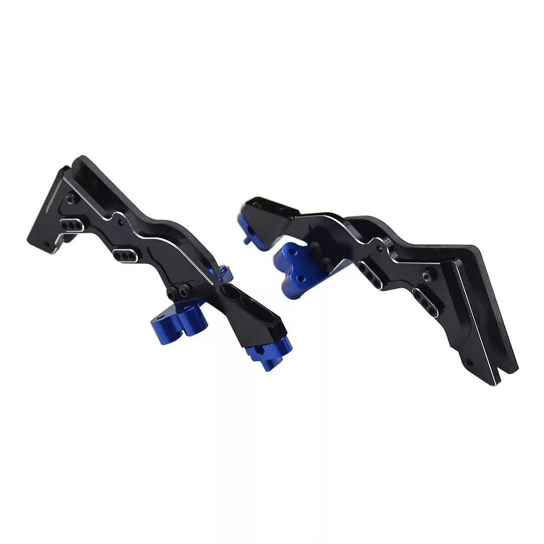 Suporte de choque traseiro de grafite de alumínio HR para Losi 1:10 Baja Rey 2.0