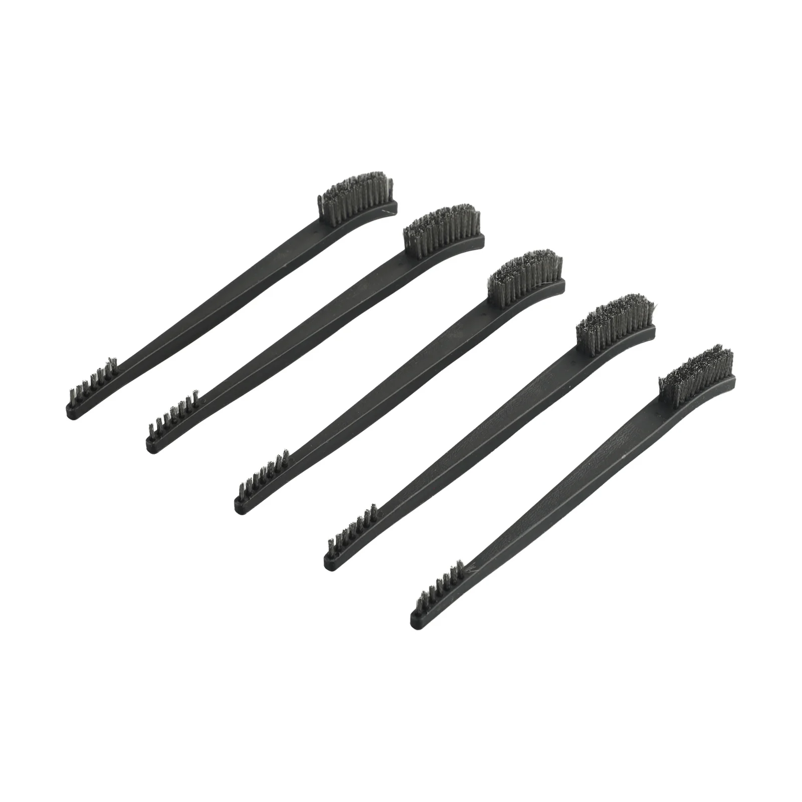5x Mini Metaal Roest verwijderen Borstels Messing Reinigingsborstels Polijsten Metalen borstels Staaldraad Koperdraad Nylon Ontbramen Handgereedschap