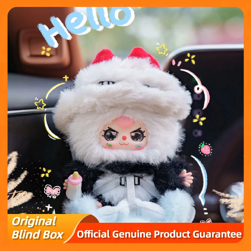 ของแท้ ตุ๊กตาไวนิลรูปเด็กน้อย ซีรีส์รถสามคัน แบบกล่องสุ่ม ของเล่นตุ๊กตาห้อยรถสุดน่ารัก ของเล่นเทรนดี้ ของขวัญสำหรับเด็กผู้หญิง