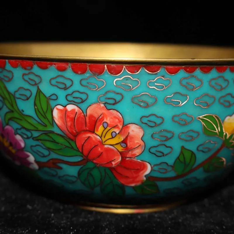 Antique Miscellaneous Antique Antique Old Objects Cloisonne Filigree Bowl Objects Collection