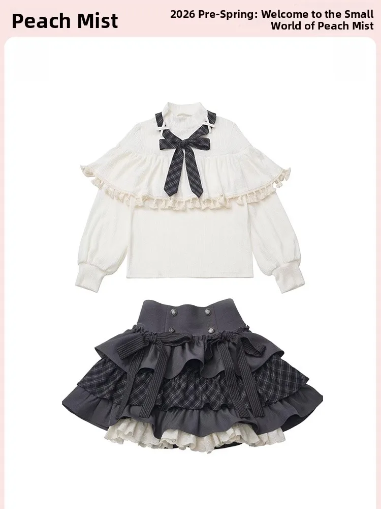 

Spring Summer New Sle High Waist Knitted Top And Skirt Pants Women's Faion Set ort Sve Long Sve Tassel Trim Slimm...