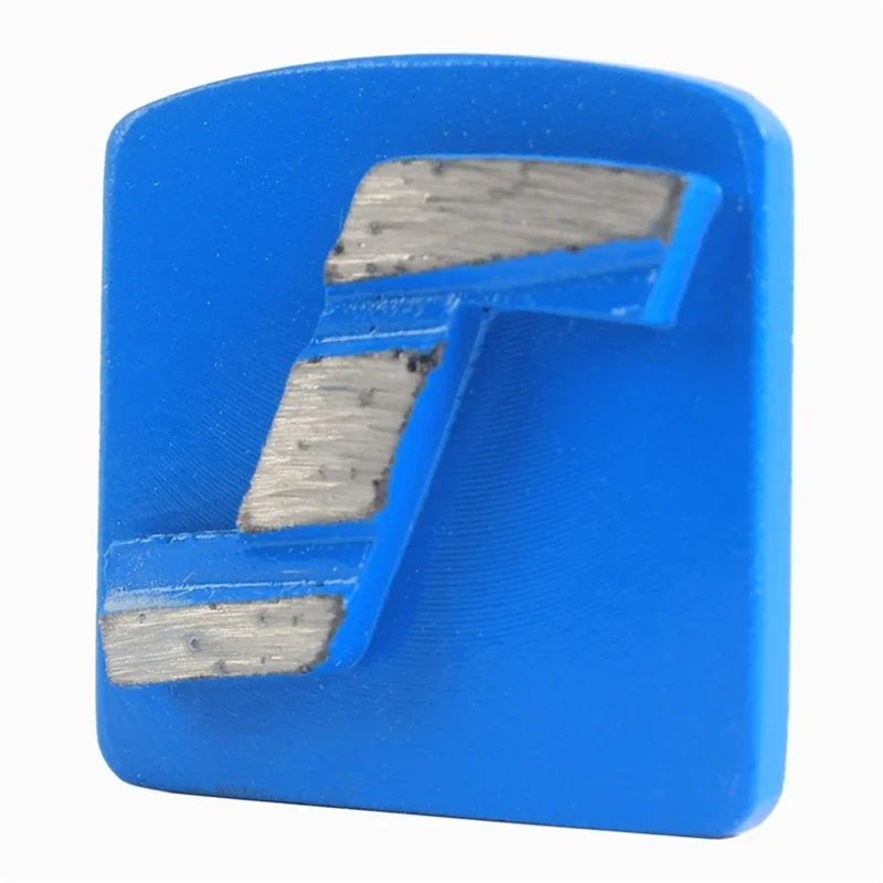 9 PCS Redi Lock Diamond Grinding Plates with Single Z Shape Segment for  Tools