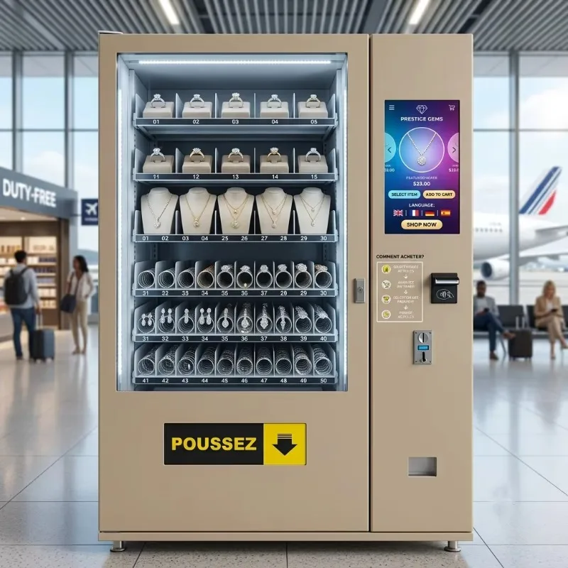 Mini Snack Drink Vending Machine Small Combo Automatic Beverage Vending Machine For Home Room Business With Payment System