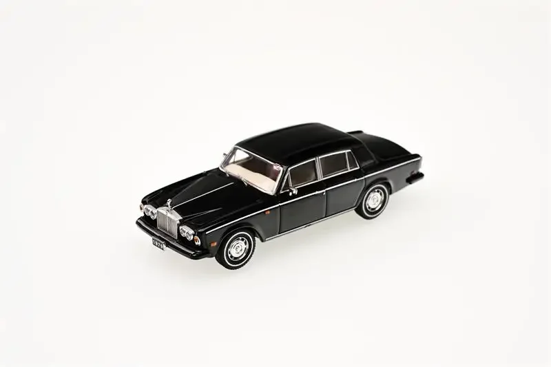 GFCC 1/64 1979 RollsRoyce Shadow ll Black Simulation Alloy Model Cars