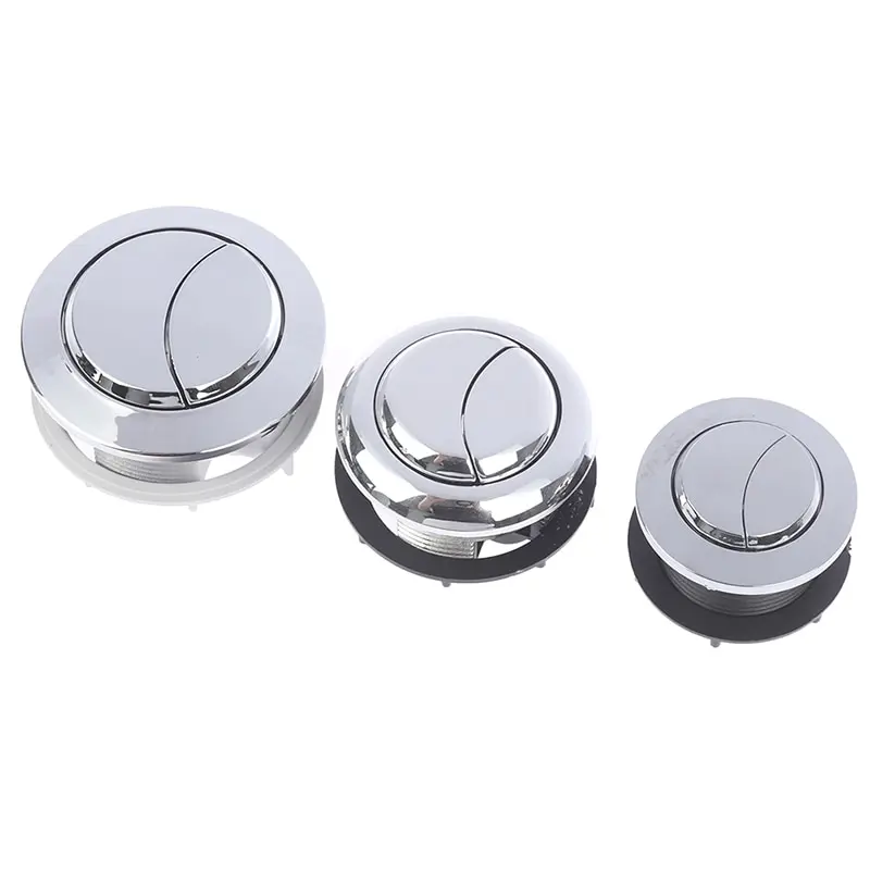 1PC Przycisk zbiornika toalety z podwójnym spłukiwaniem Okrągły kształt Przyciski do toalety z podwójnym spłukiwaniem Akcesoria łazienkowe 70mm/57mm/47mm