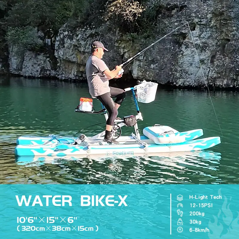 Spatium จักรยานน้ำปั่นในทะเลสำหรับชายหาดทะเลสาบและทะเล
