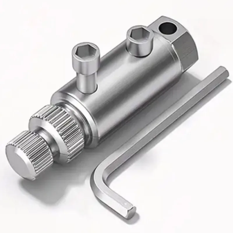 4/6 Point Angle Valve Broken Thread Extractor Tool Set Damaged Pipe Screw Slide Tooth Remover For Water Pipe Faucet Repair Work