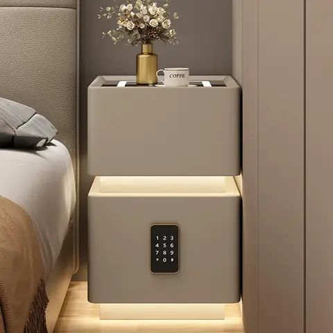 Nightstand 침실 가구 캐비닛 보관 Usm Haller 현대 지능형 Muebles Para Dormitorio 하이 엔드 침실 가구