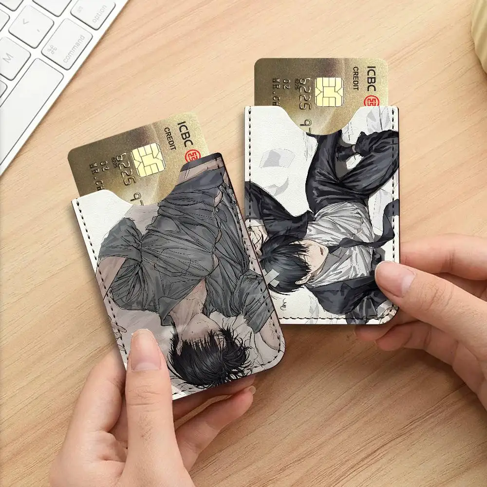 Special Civil Servant Leather Card Wallet Soft Lightweight Portable Credit ID Card Holder Daily Commute Card Case