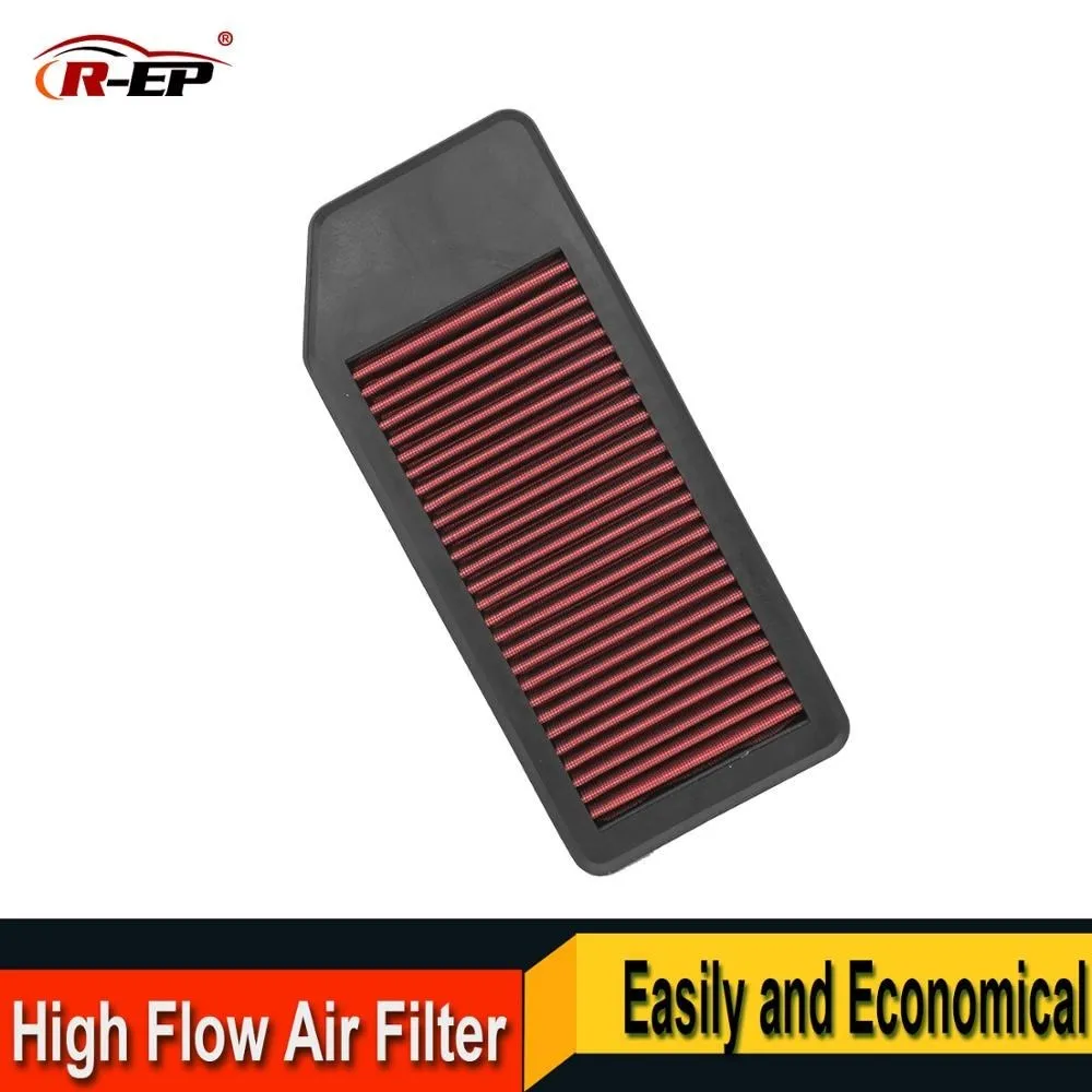 

R-EP High Flow Air Filter performance Fits For Honda Accord 2L 2.4L BYD F6 2L Acura TSX 2.4L Washable Reusable Intake Filters