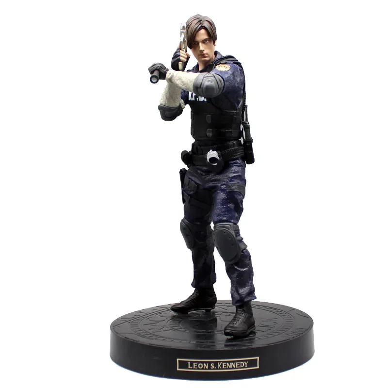 

Аниме Resident Evil Фигурки GK Leon S. Kennedy Фигурка Steam 33 см Коллекция ПВХ Модель Статуя Игрушки Украшение Орнамен Подарок