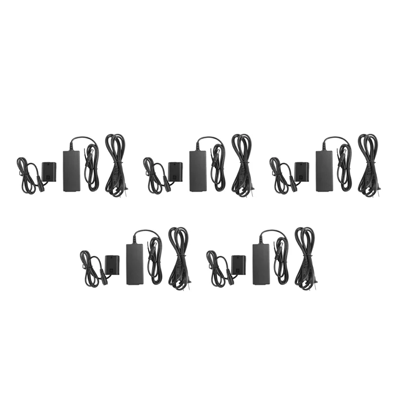 

5X AC-PW20 NP-FW50 Dummy Battery AC Power Supply Adapter DC Coupler Kit For Sony Alpha A5100 A6500 A6400 A6000 A55 A7