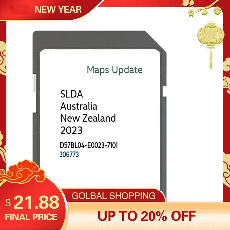 

GPS for Suzuki Baleno/Ignis/Jimny/SX4 S-Cross/Vitara/Swift Car Update 2023 SLDA Navigation SD Card Australia New Zealand Maps