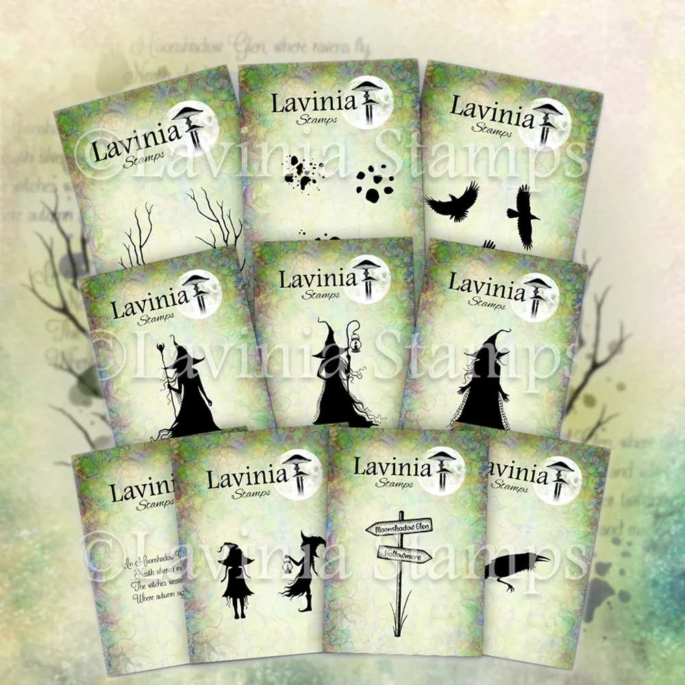 

Update 2025 Halloween Stamp Collection Stamp for DIY Scrapbook Paper Gift Card Craft Template Supplies Decoration Autumn New