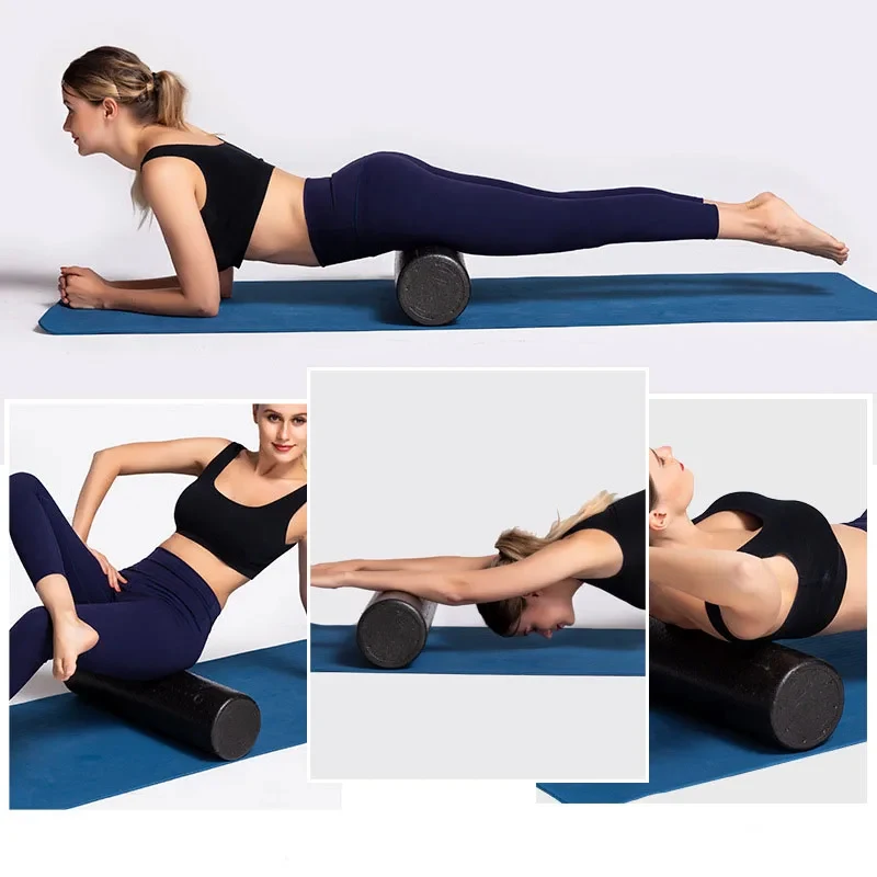 EPP Yoga Foam Roller Fitness Portable Pilates Body Exercises Gym for Leg/Arm/Back/Feet Pain Self-Myofascial Treatment Tool