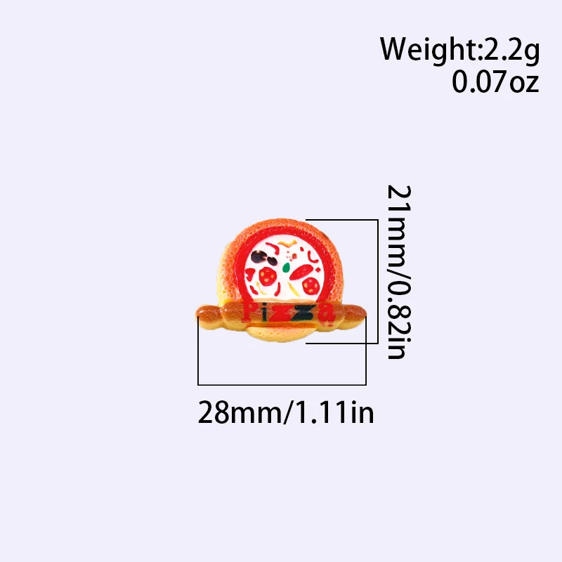 15pcs Mix Cartoon Cute Simulation Food Resin Picnic Red Wine Lobster Bread Charms for Jewelry Making Handmade Accessories