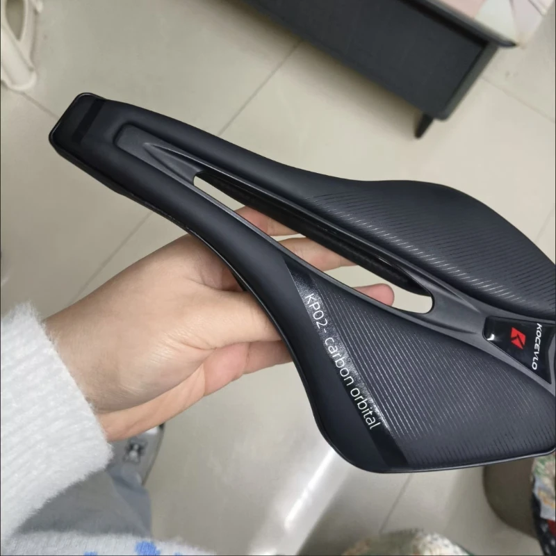 KOCEVLO Dimension 143 Carbon Saddle Ultralight 120g Breathable Comfortable Seat Cushion Bike Racing Saddle Carbon Rails
