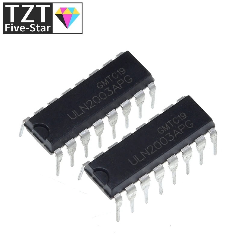 10PCS ULN2003AN DIP16 ULN2003A DIP-16 ULN2003 ULN2003APG DIP new and original IC