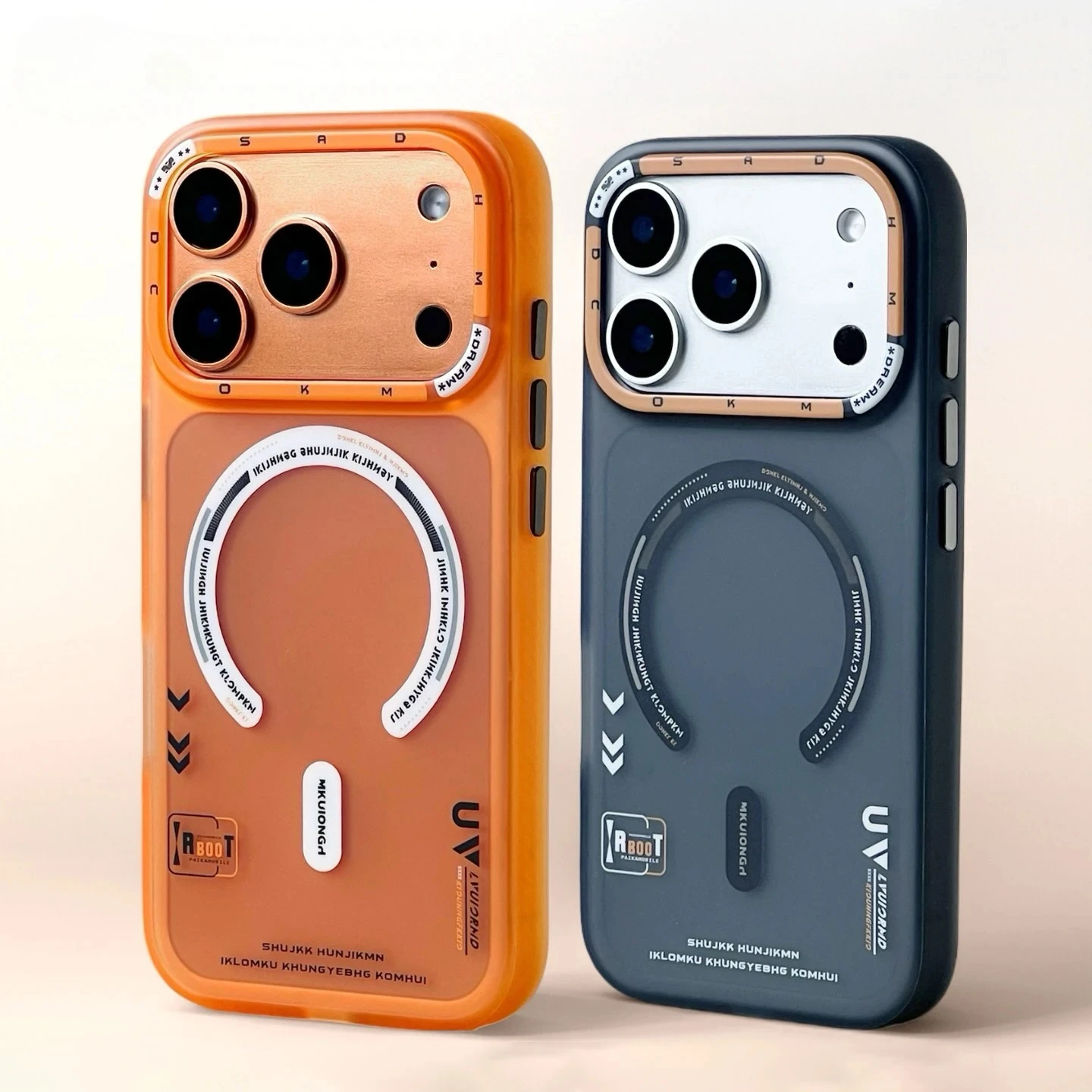 Mattierte, durchscheinende magnetische Hülle für iPhone 18 Pro Max 16 15 14 13 12 Pro Max 17 Pro für Magsafe, stoßfeste, weichkantige Abdeckung