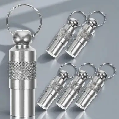 

6Pcs Anti Lost Pet Name Tags Aluminum Id Tube Lightweight Dog Address Collar Tag Dog Tag Cat Tags Personalized Small