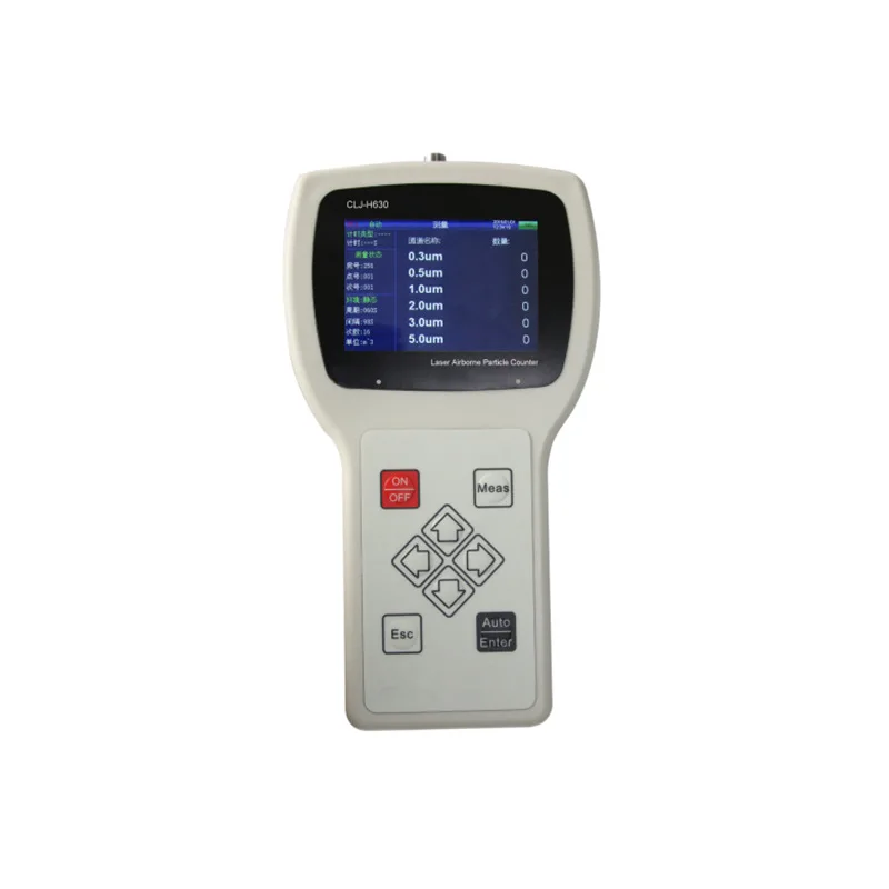 Handheld Dust Particle Counter CLJ-H630 Portable Clean Space, Dust Particle Detector