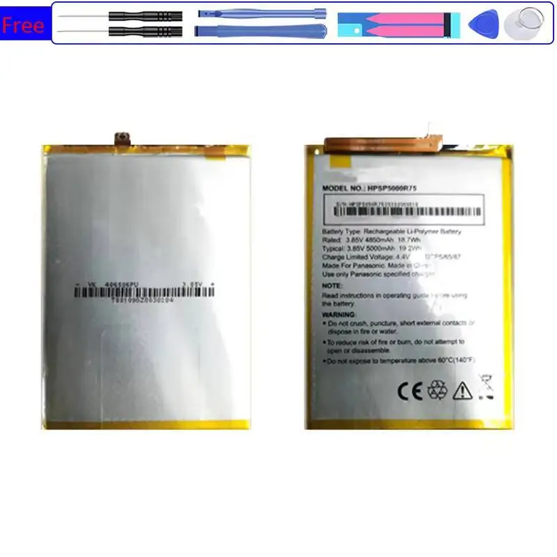 

Для Panasonic Eluga Ray 710 HPSP5000R75 5000 мАч экологически чистый безопасный аккумулятор для мобильного телефона