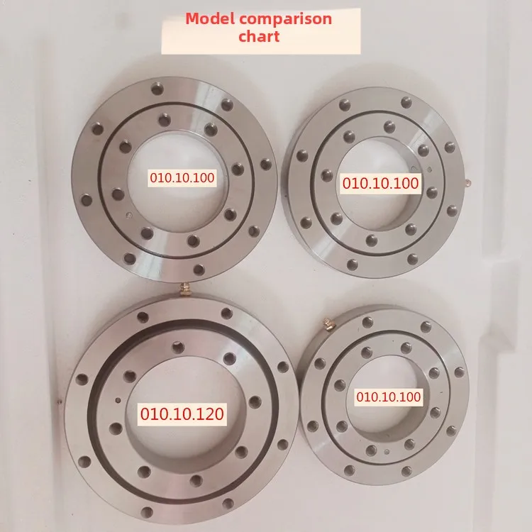 Small & Medium External Toothless Slewing Bearing, Rotating Turntable Bearing 010 QU
