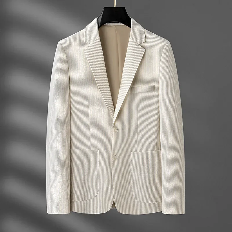 

Полульняной костюм k275, высококачественный мужской деловой костюм, костюм для жениха