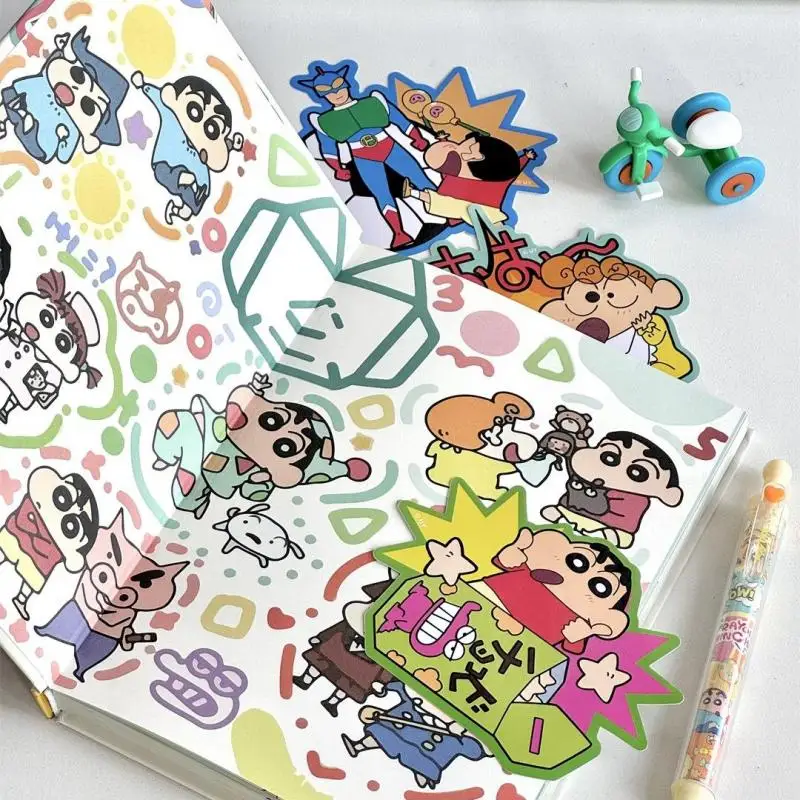 Crayon Shin Chan Notebook Bandai Cute Cartoon Notepad Loose Leaf Detachable Notebook Student A5 Hand Account Book Diary Gift