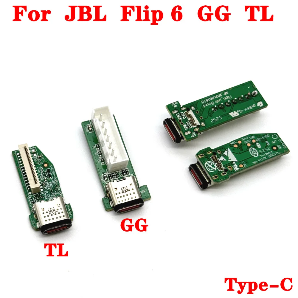

Original PCB part For JBL Flip 6 GG TL version Speaker Type-C USB Charge Jack Power Supply Board Connector Charge Port board