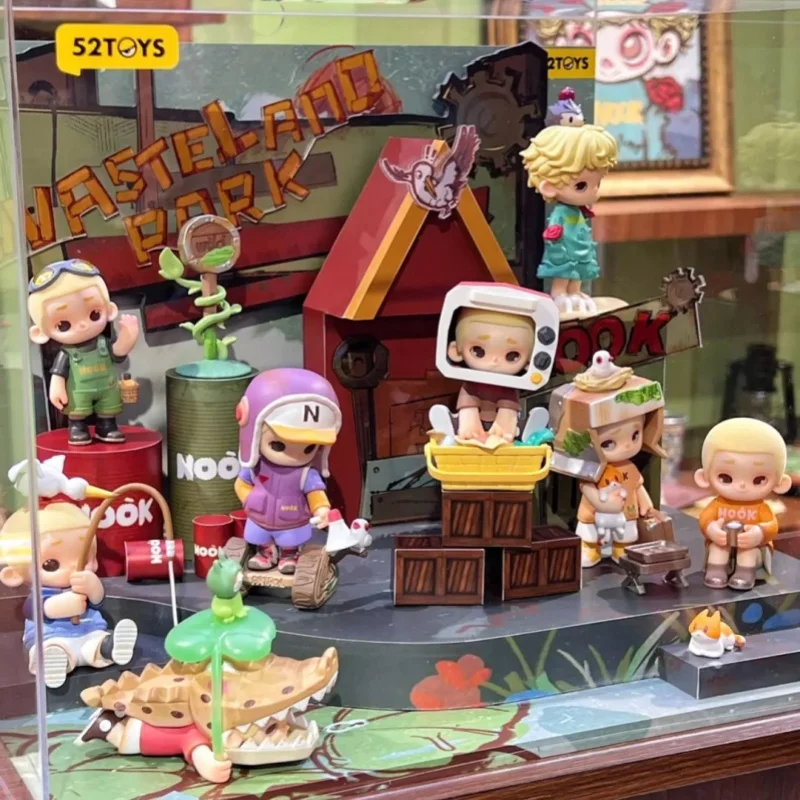 

52 игрушки Nook Wasteland Park Series слепая коробка милые анимированные фигурки героев модные игрушки украшения для рабочего стола куклы подарки игрушки