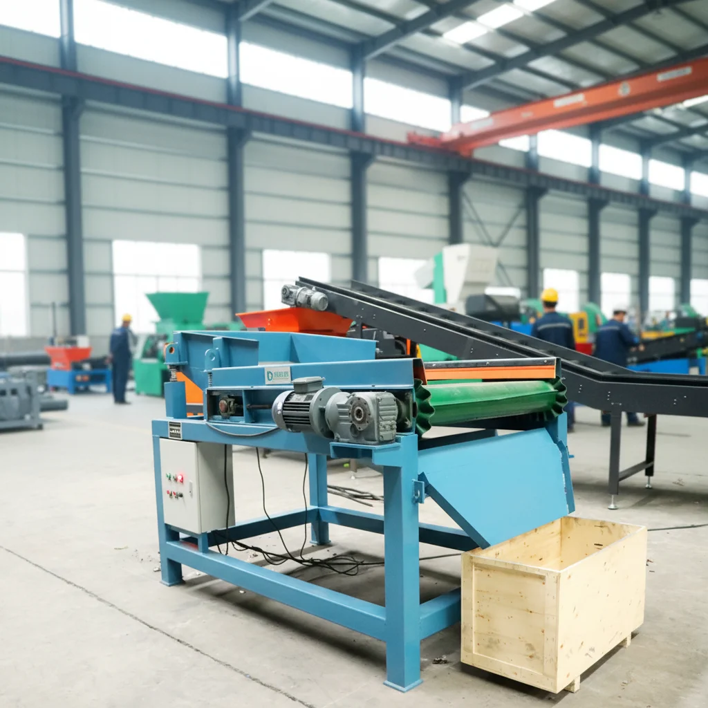 Customized Scrap Sorting Machine Power Plant Scrap Metal Recycling Equipment Municipal Waste Sorting Line