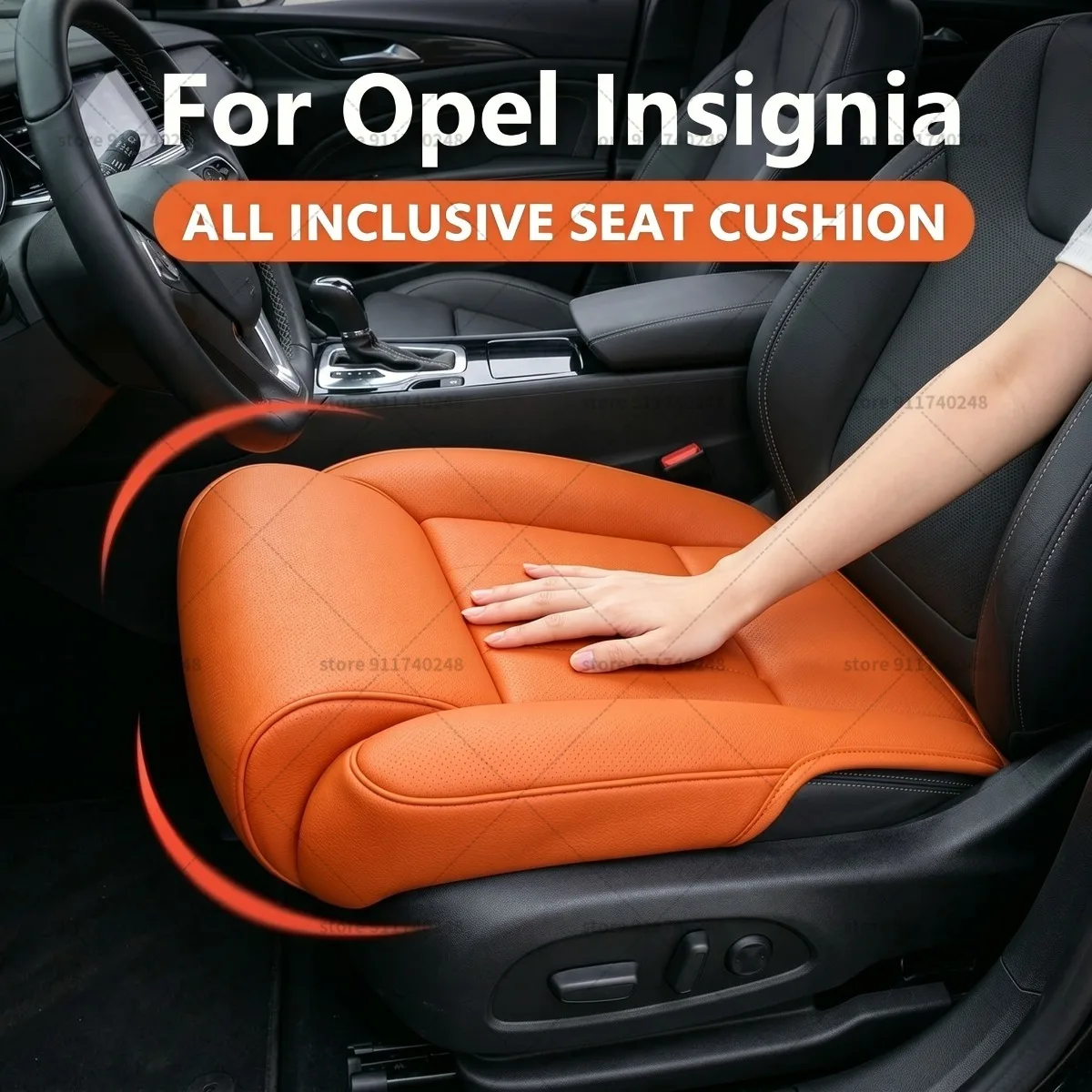

For Opel Insignia Seat Leg Support Extension Cushion Thigh Support Pillow Memory Foam Leather Leg Extender Interior Accessories