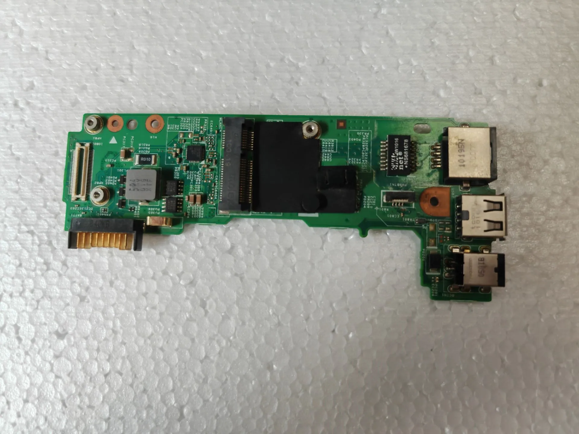Placa do poder do Ethernet para dell n4020, n4030, m4010, 48.4ek13. 011