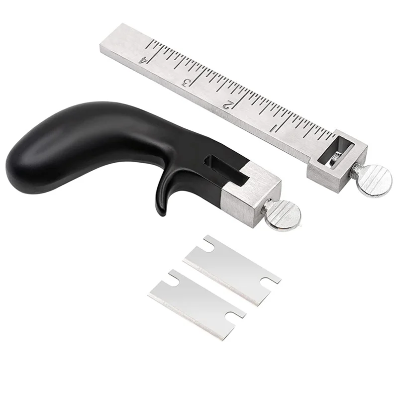 ABYS-Professional Sharp Leather Strap String Belt Cutter Adjustable DIY Hand Cutting Tool Craft Leather Tools