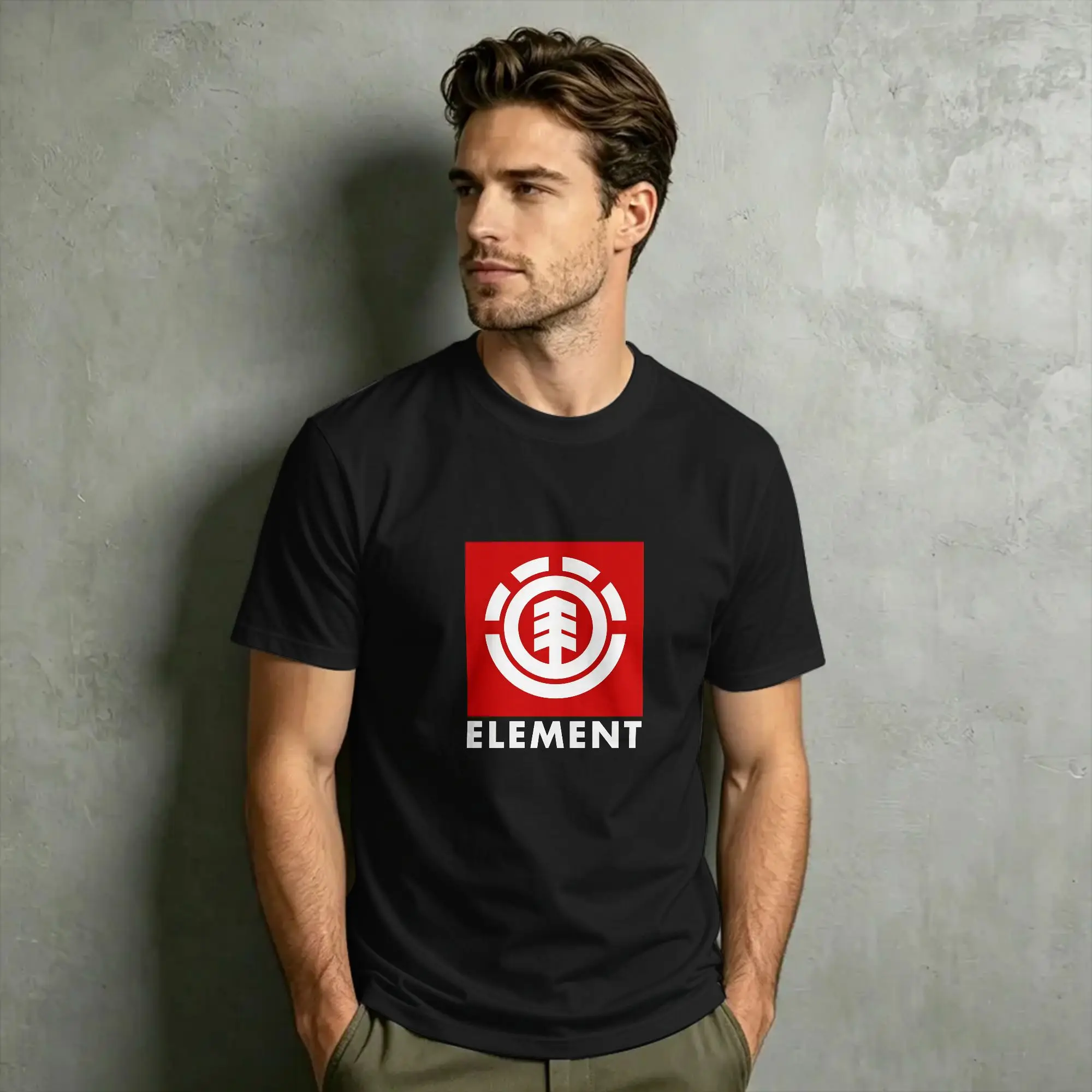 Men's T-Shirt Element Of Surprise Periodic Table Nerd Geek Science Novelty Cotton Tee Shirt Short Sleeve Clothing Summer